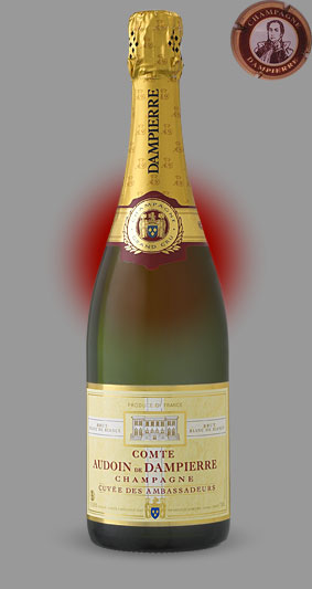 КЮВЕ АМБАССАДОР Блан де Блан - Шампанское Дампьер l Ambassadeurs des Cuvee - Dampierre Champagne - blanc de blancs