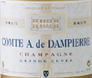 Dampierre Champagne - Grand Cuvee / шампанское Дампьер - Гран Кюве