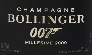 Spectre Bollinger 007 - шампанское агента Джеймса Бонда купить в Москве винтаж 2009 года